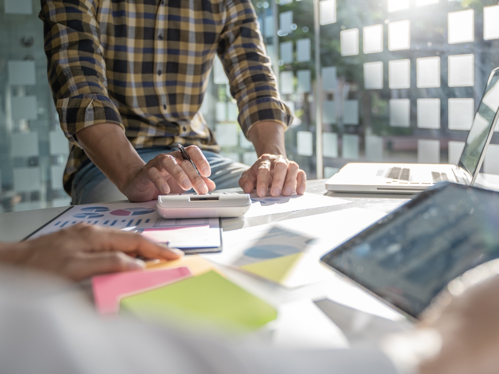 Professional business valuation expert preparing a valuation report